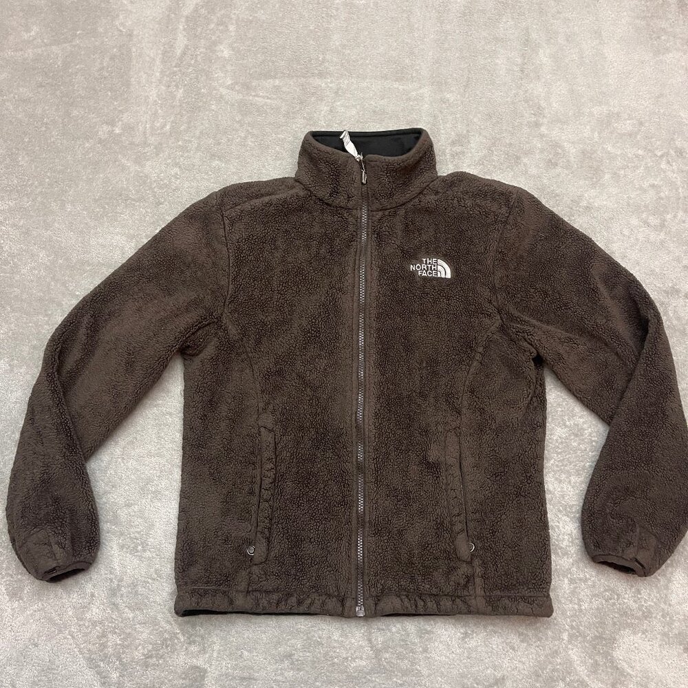 The North Face Osito Fleece Small Sherpa Full Zip Jacket Women’s Brown